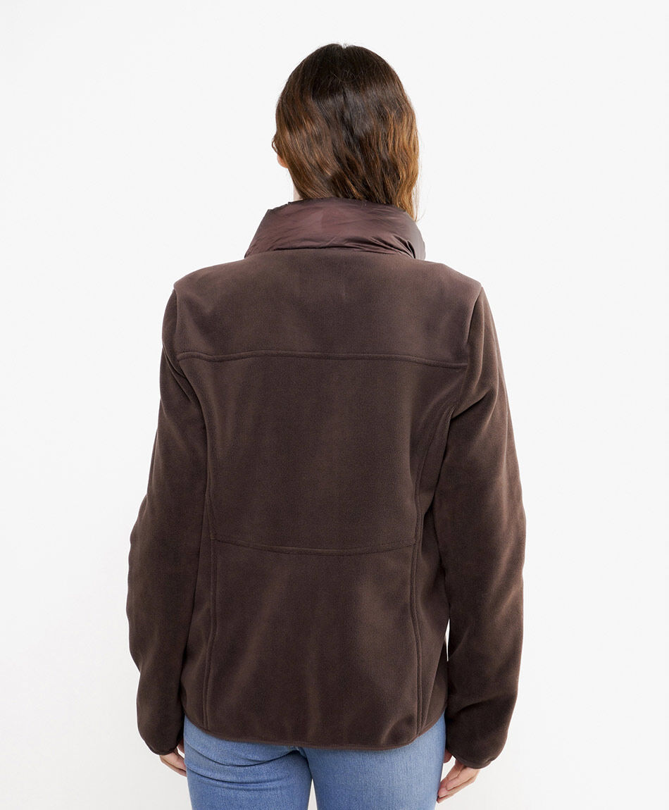 Parka mujer ultra light caf&eacute;