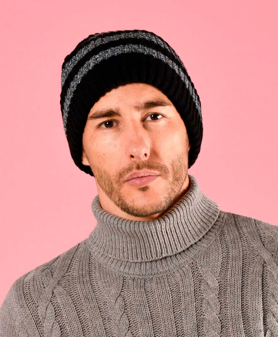 Gorro tejido interior polar