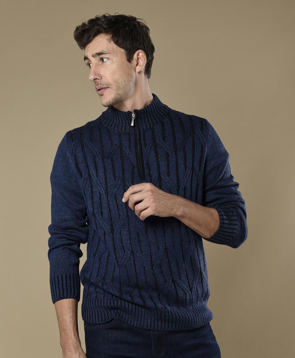 Sweater medio cierre