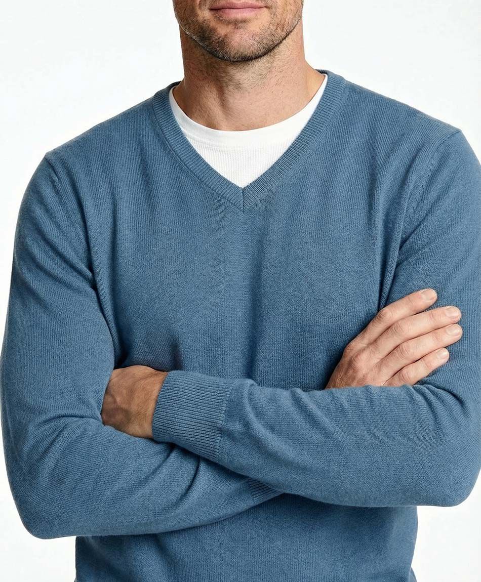 Sweater hombre cuello v