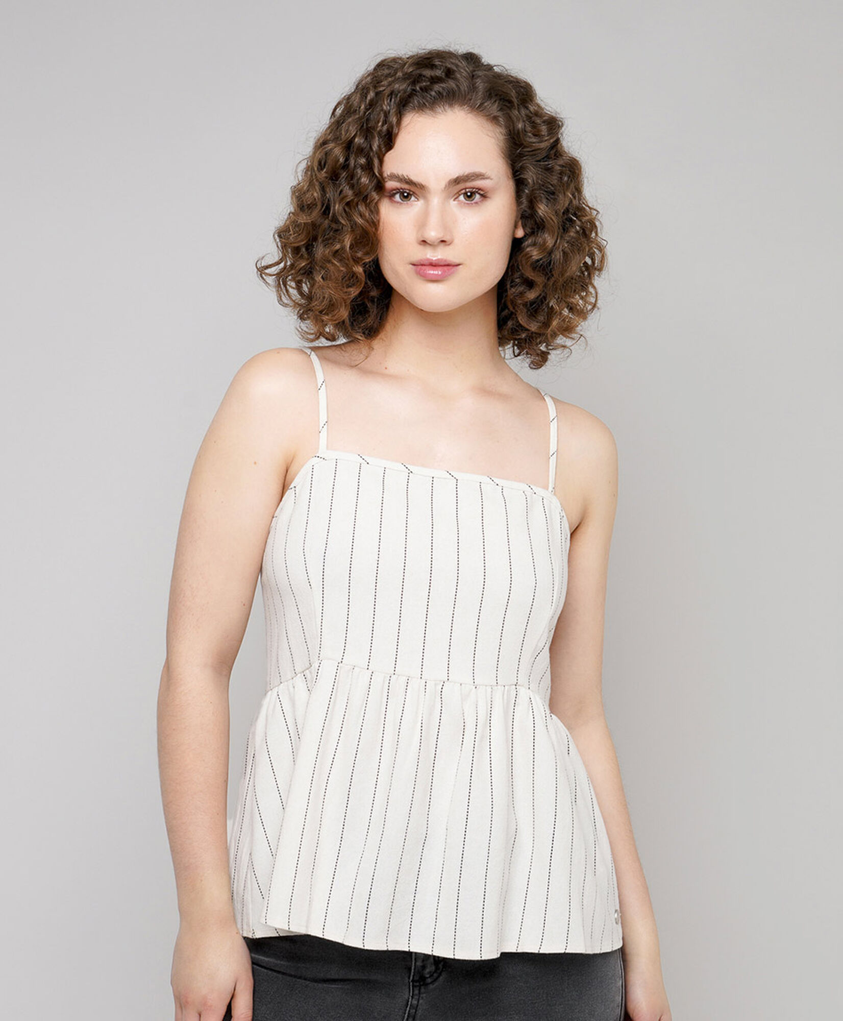 Blusa mujer top líneas Blusa mujer top líneas