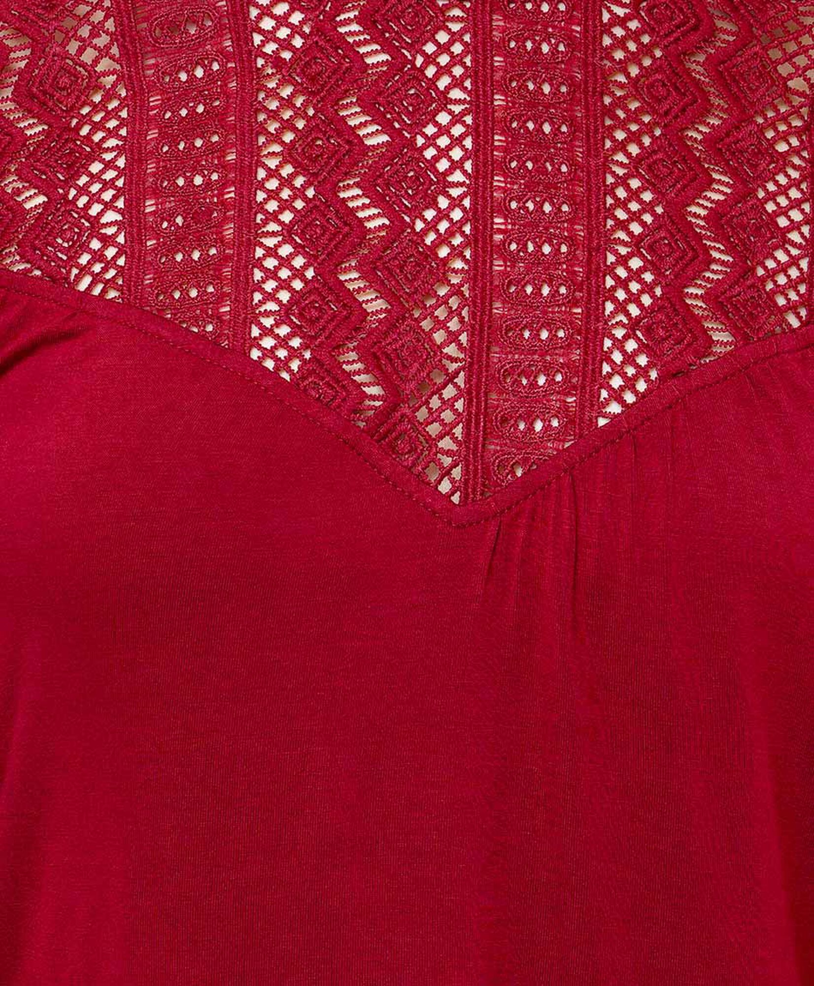 Polera mujer detalles encajes Polera mujer detalles encajes