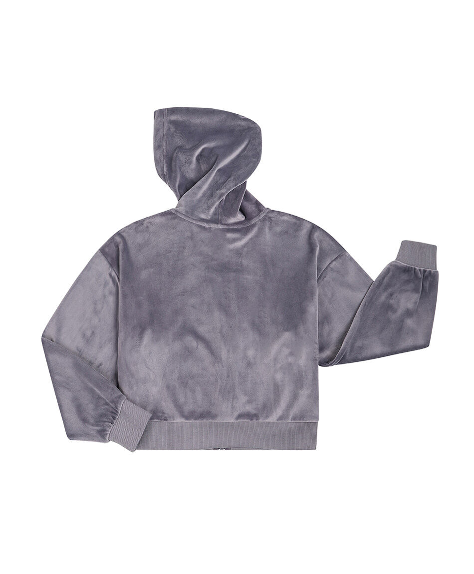 Poler&oacute;n deportivo mujer hoodie lila