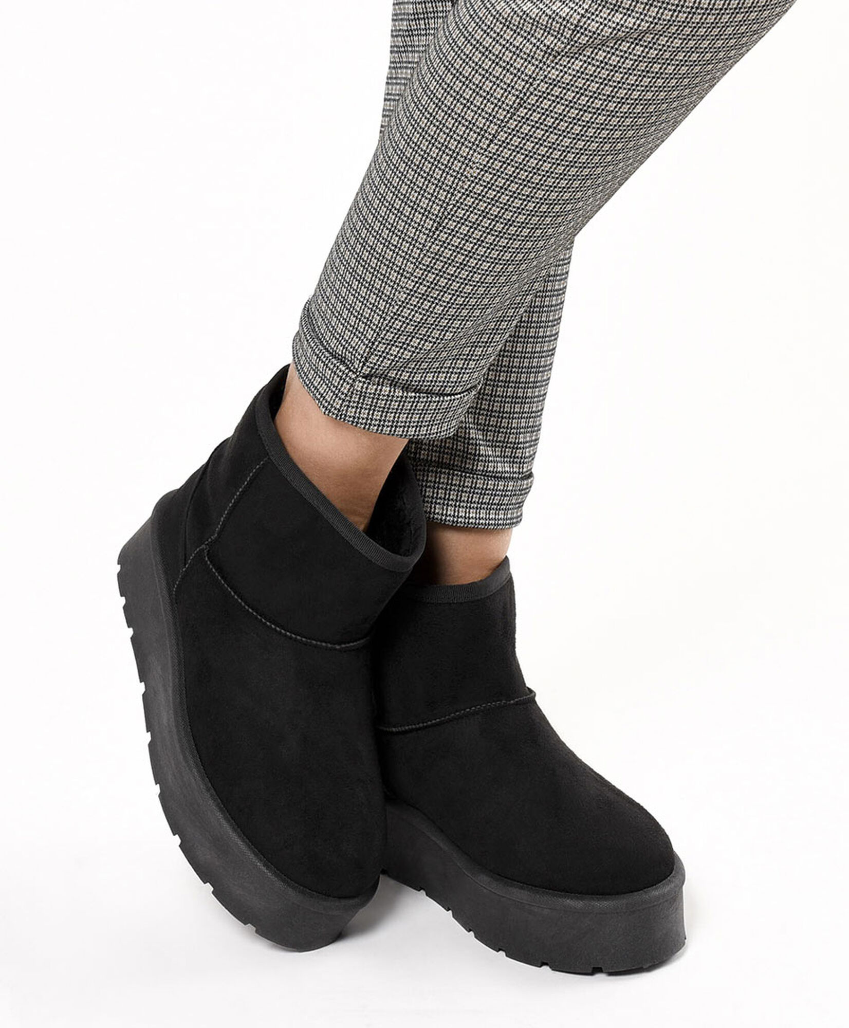 Plataforma Pantuflas Mujer Botas Pantuflas Plataforma Para Mujer