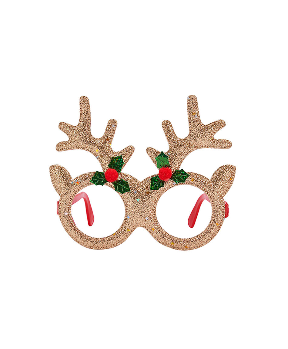 Lentes navidad reno