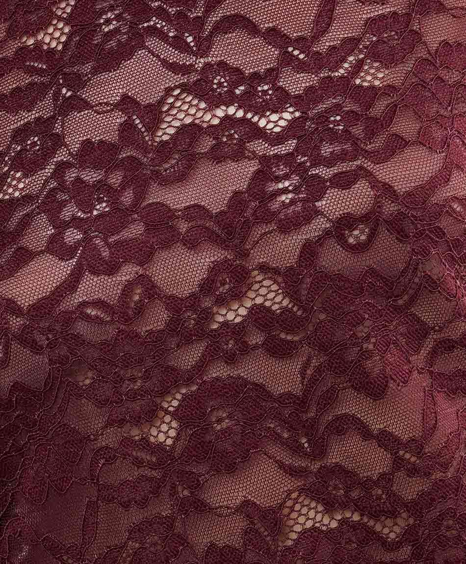 Polera mujer encaje floreado