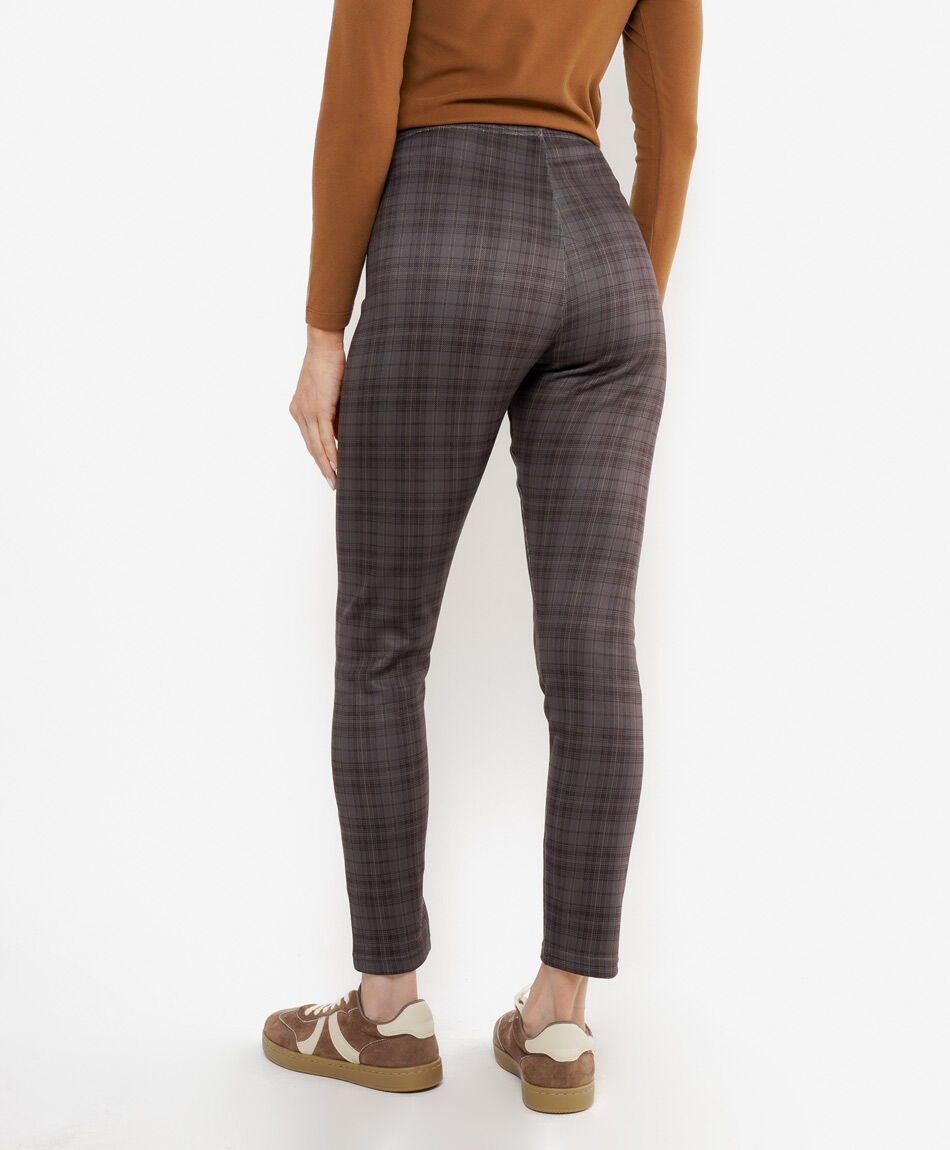 Leggins mujer escoc&eacute;s forrada