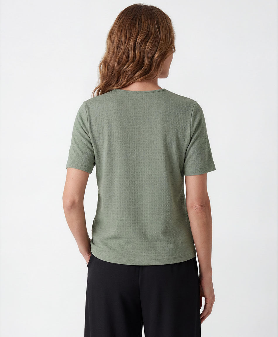 Polera mujer textura