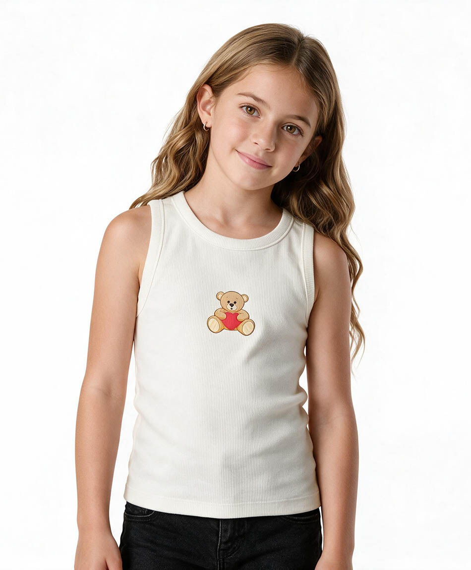 Polera ni&ntilde;a osito