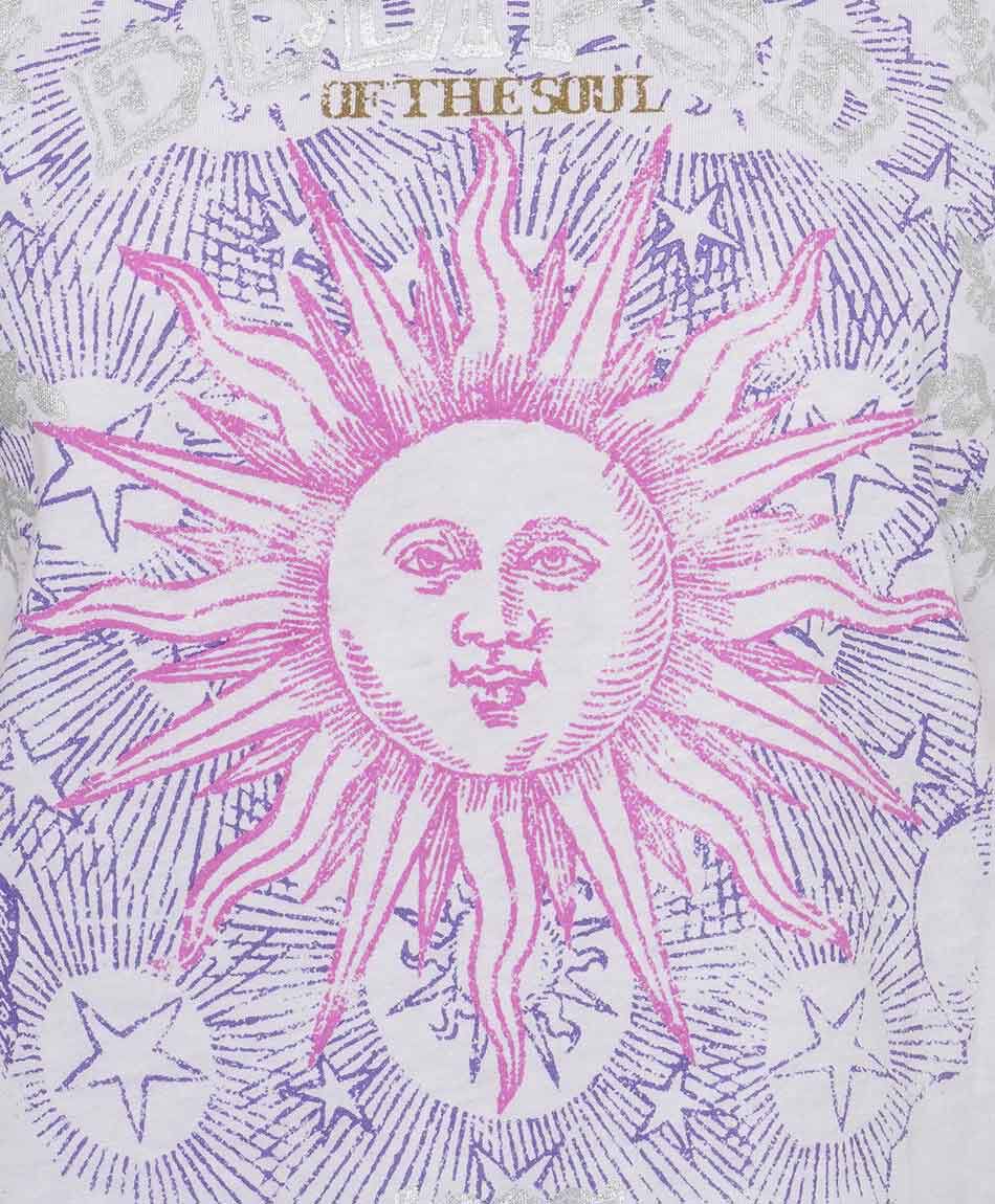 Polera mujer estamado sol
