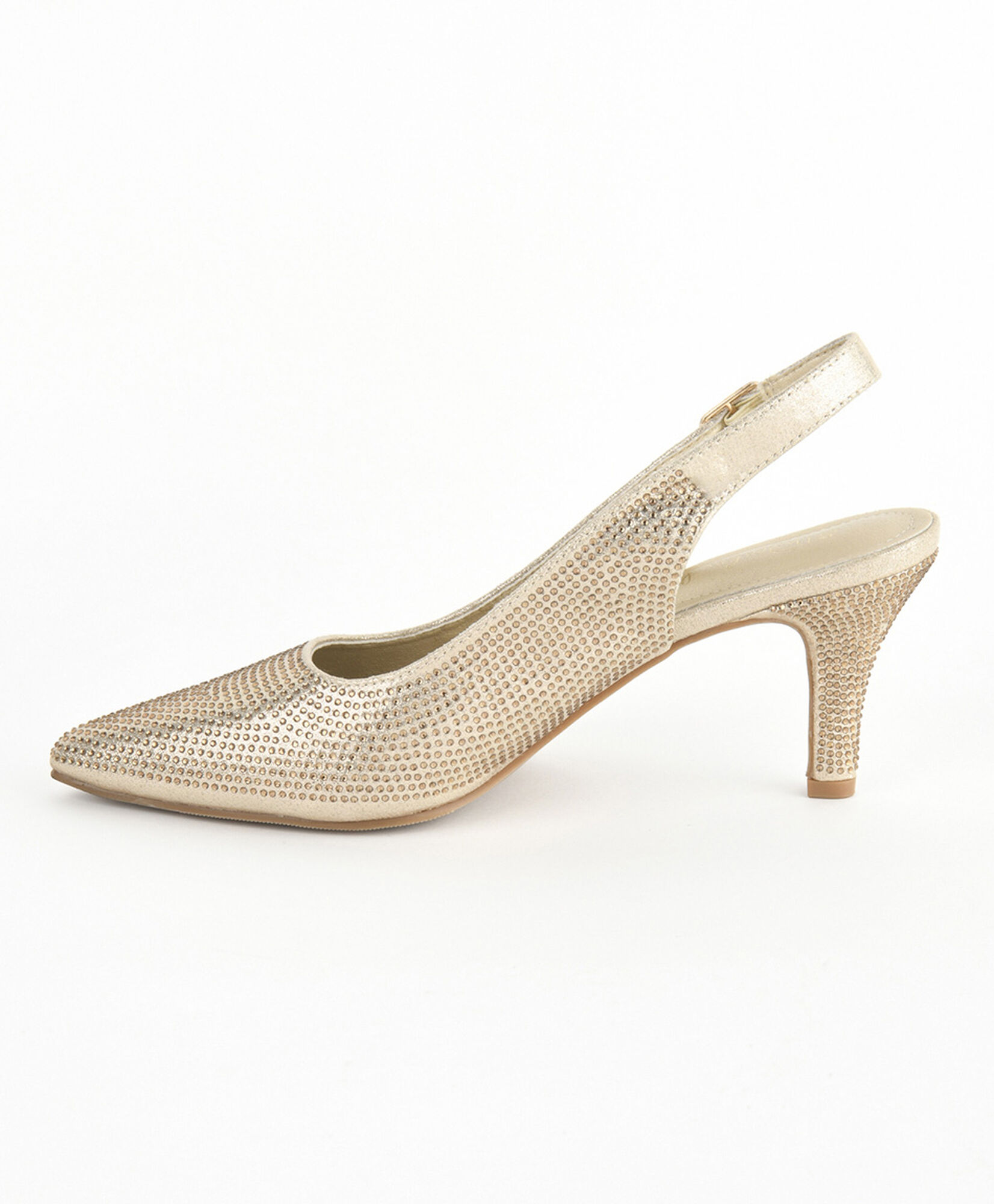 Zapato mujer brillos dorado Zapato mujer brillos dorado