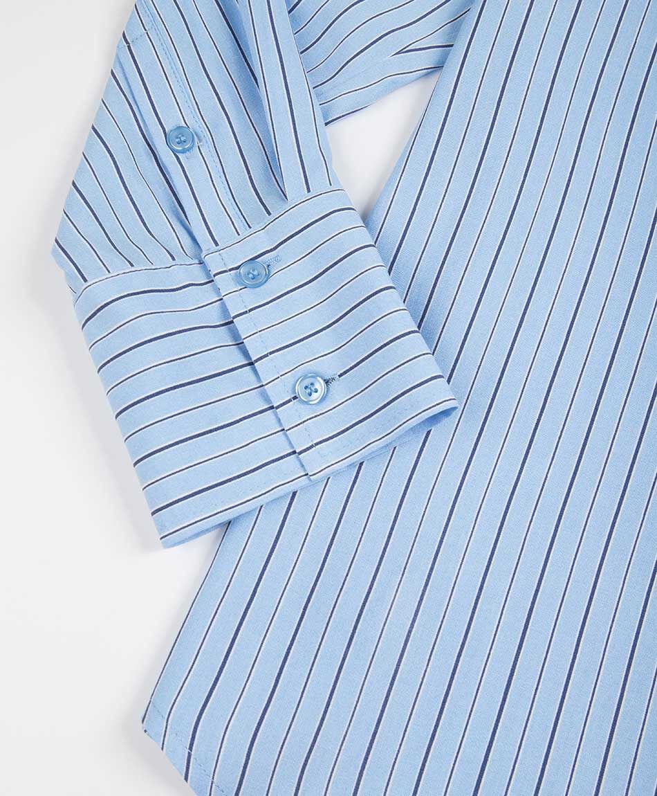 Blusa mujer rayas bicolor