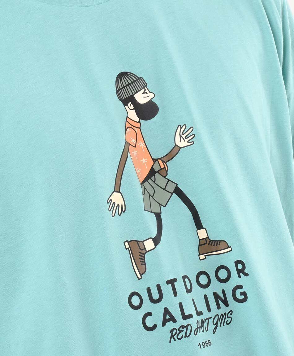 Polera hombre estampada persona