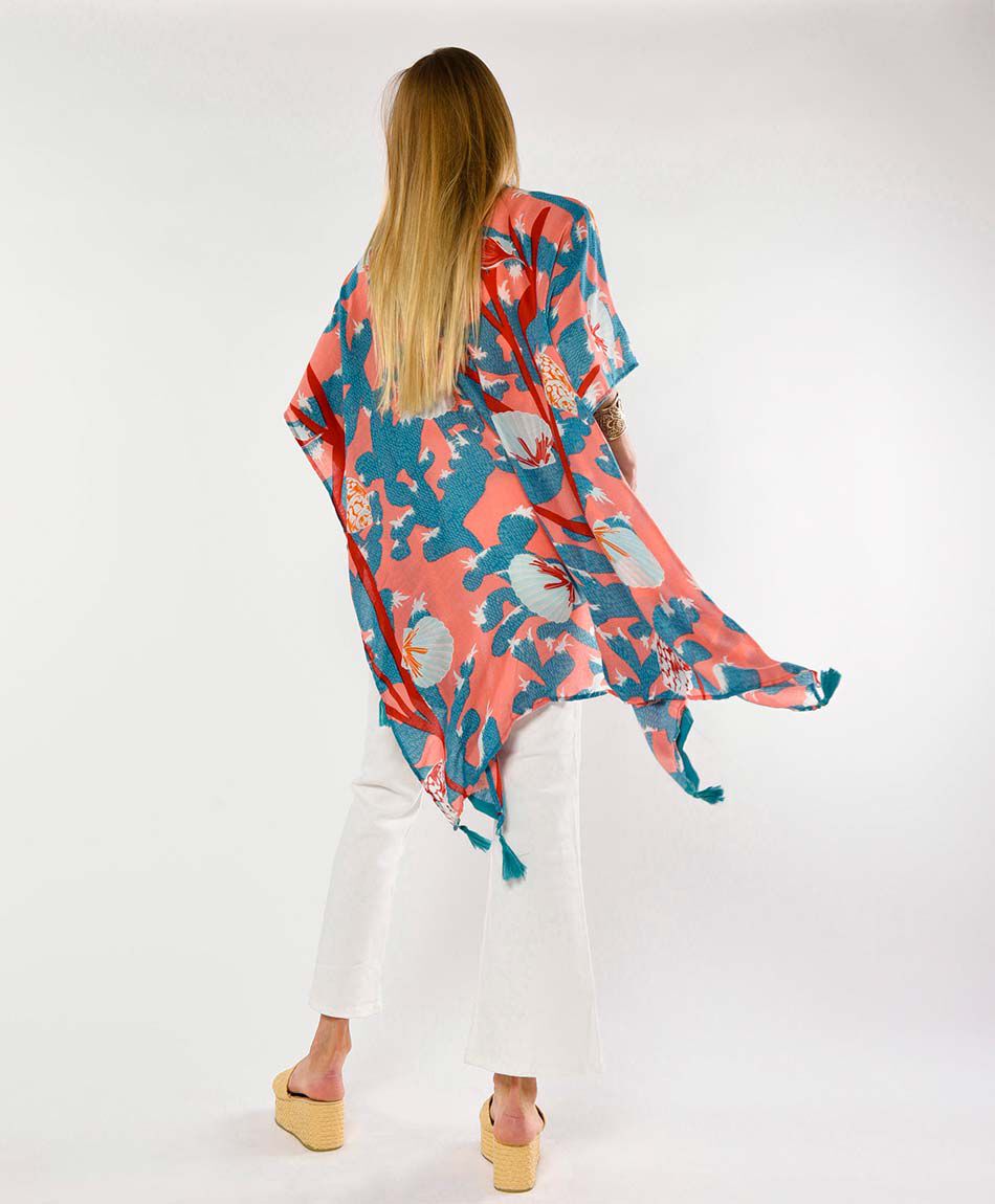 Poncho marino