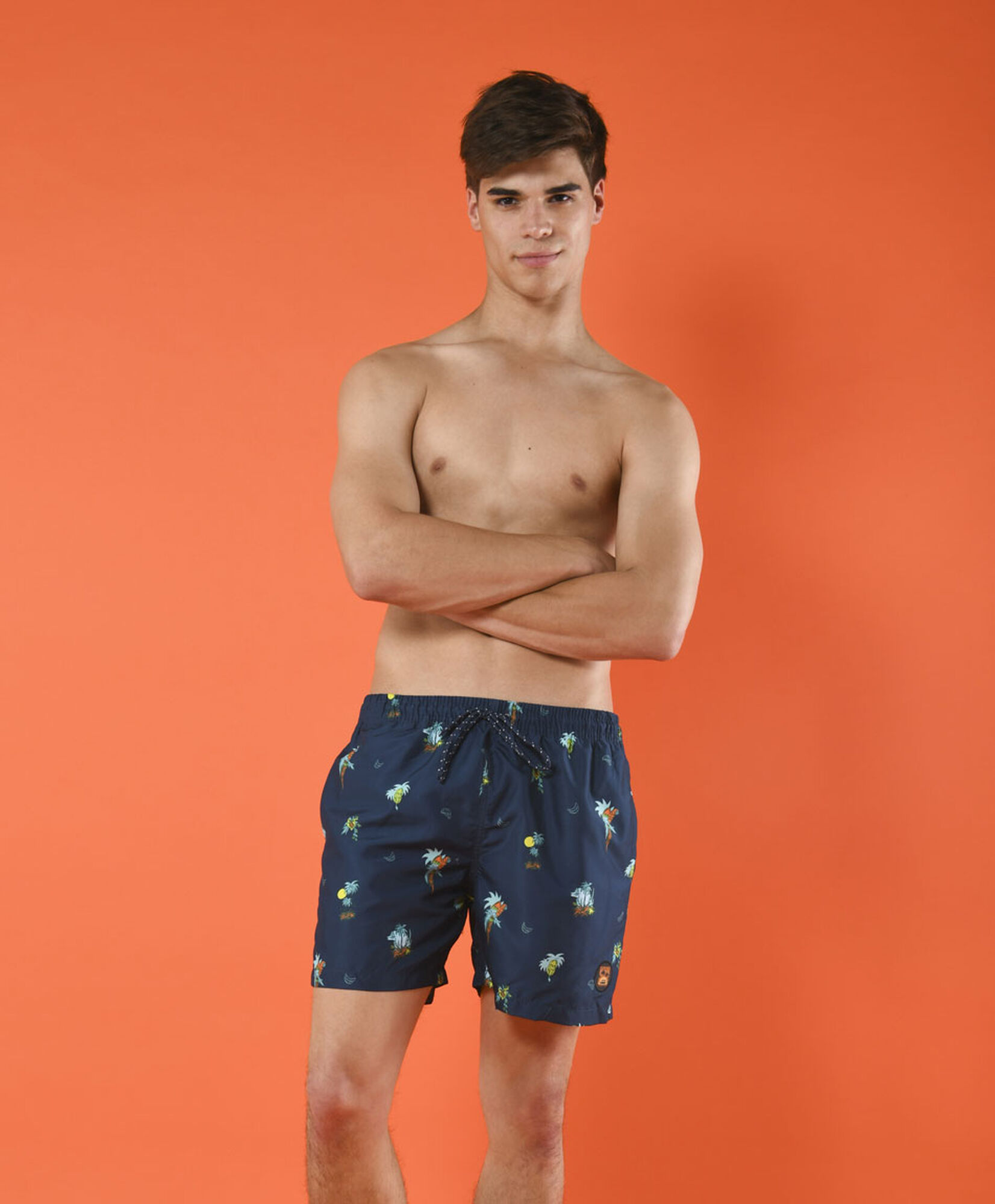 Traje de baño estampado Traje de baño estampado