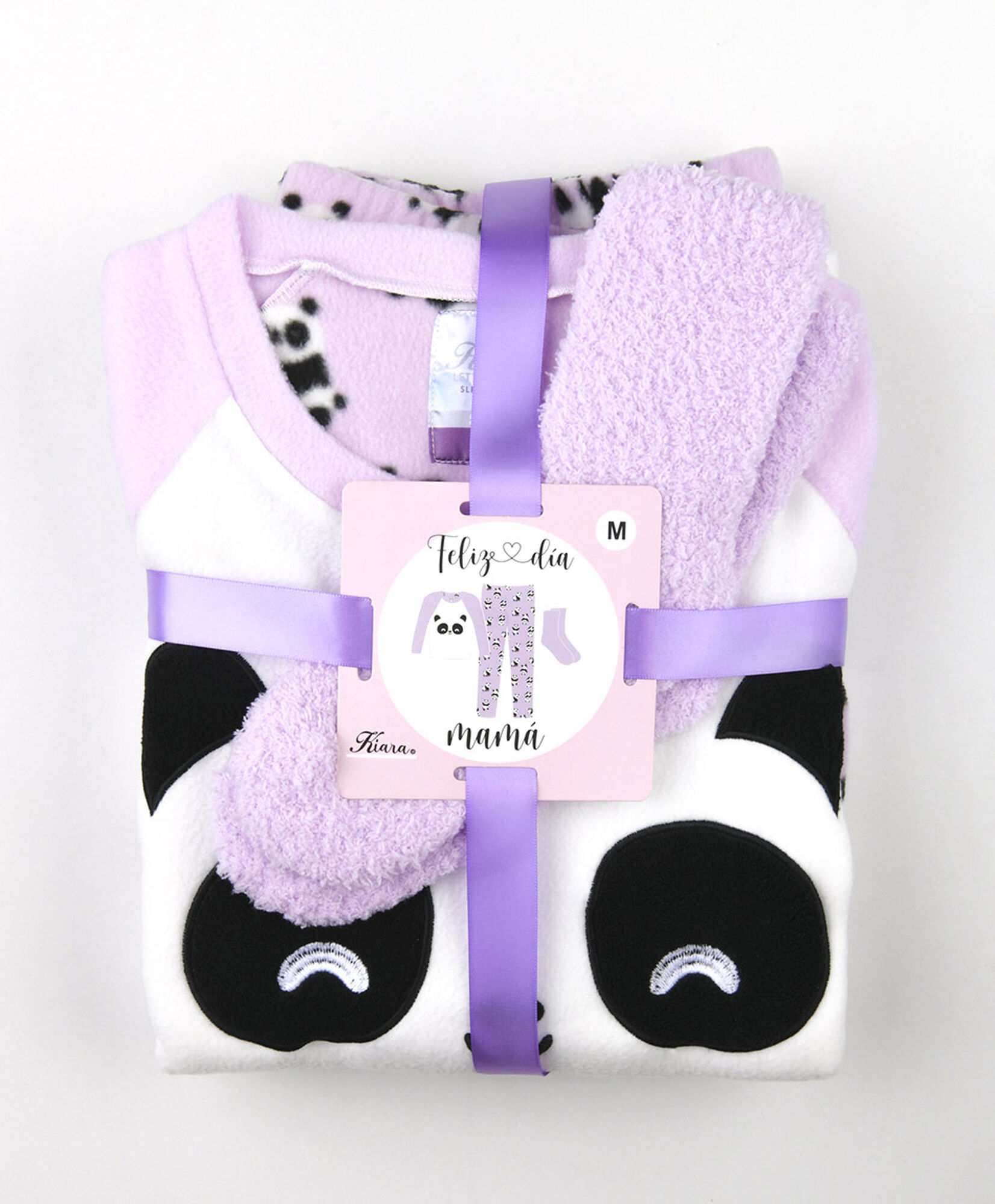 Pijama + calcetines mujer polar pandas Pijama + calcetines mujer polar pandas
