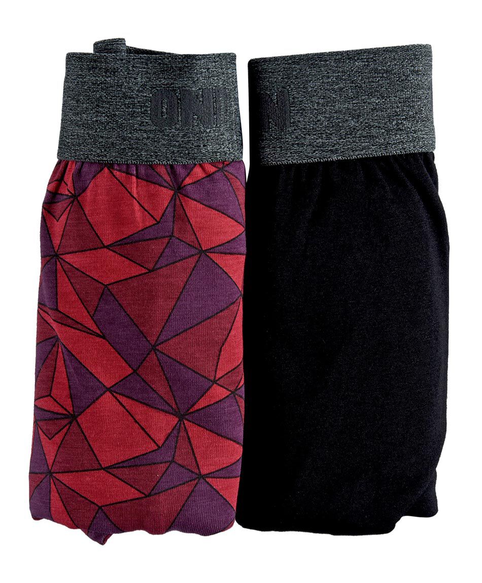 Pack 2 boxer estampado