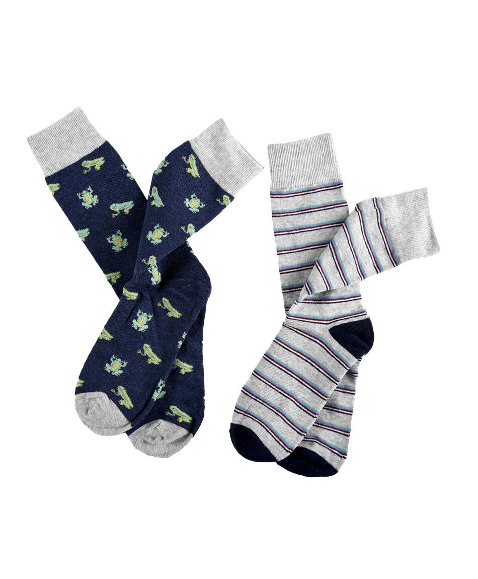Pack calcetines dise&ntilde;o x 2 pares