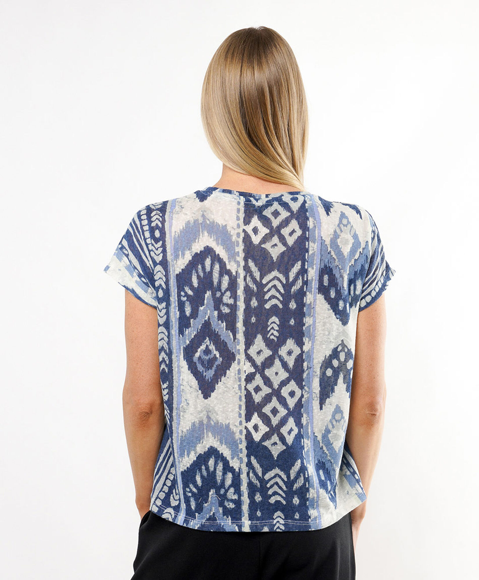 Polera mujer cuello v cap sleeve Polera mujer cuello v cap sleeve