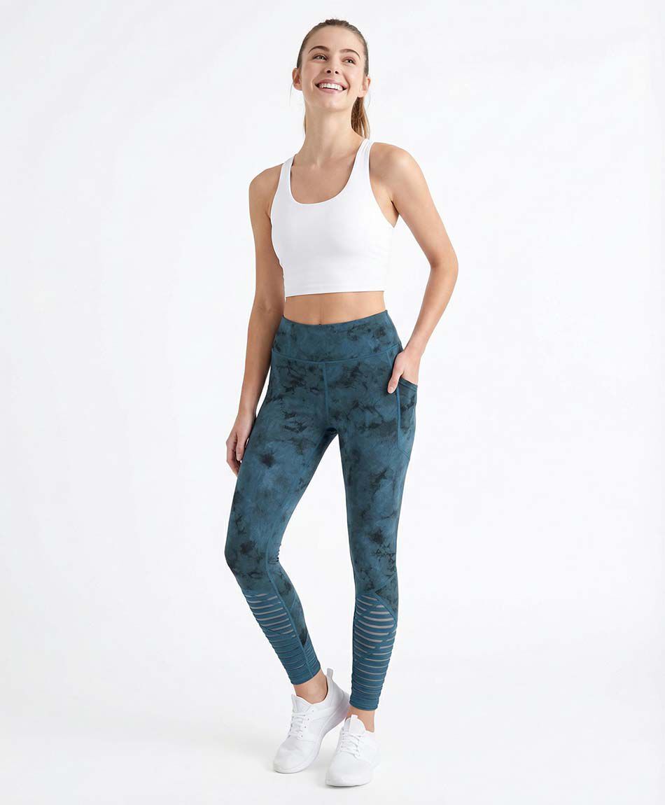Calza deportiva mujer print malla