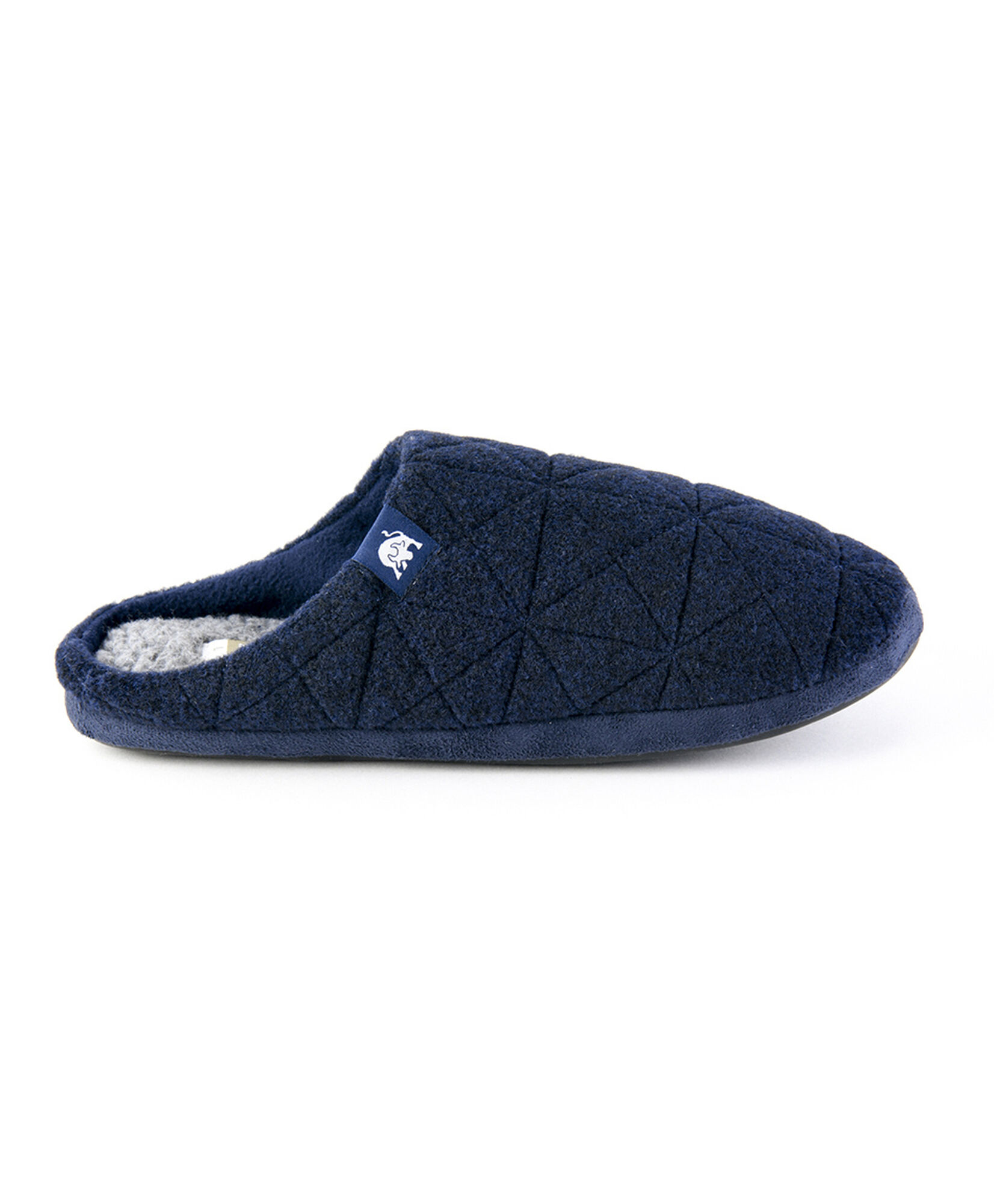 Pantufla hombre rombo azul Pantufla hombre rombo azul