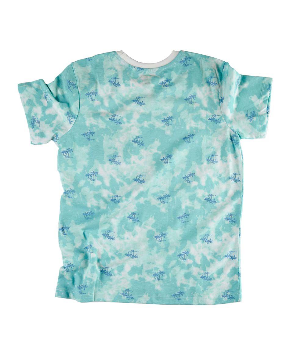 Polera manga corta cuello redondo