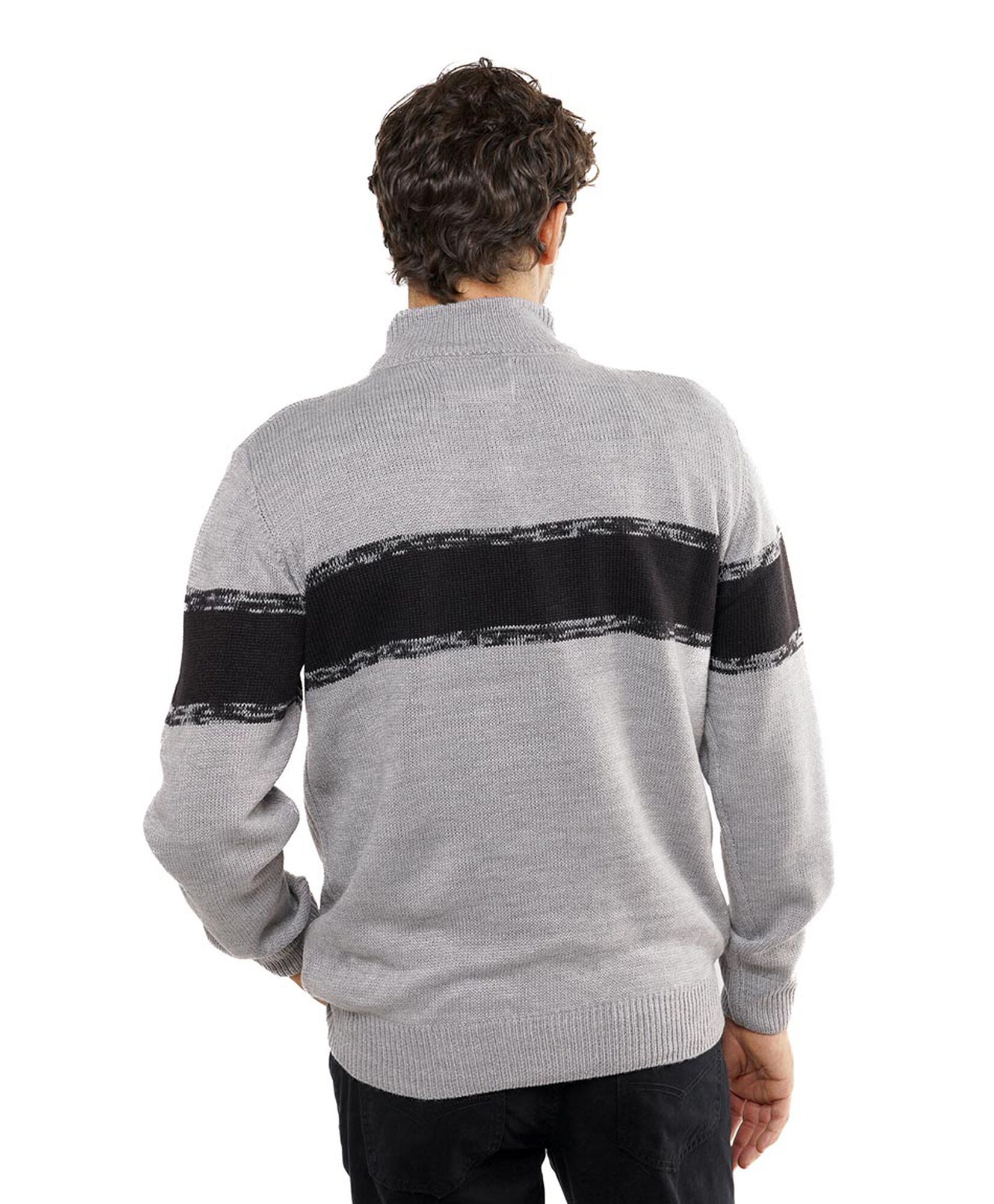 Sweater hombre diseño bicolor Sweater hombre diseño bicolor