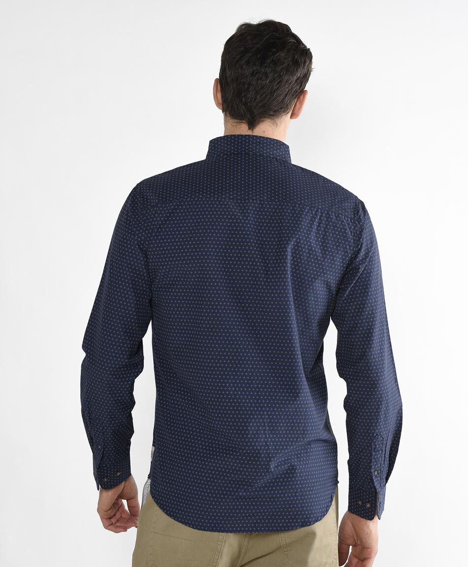 Camisa fashion manga larga