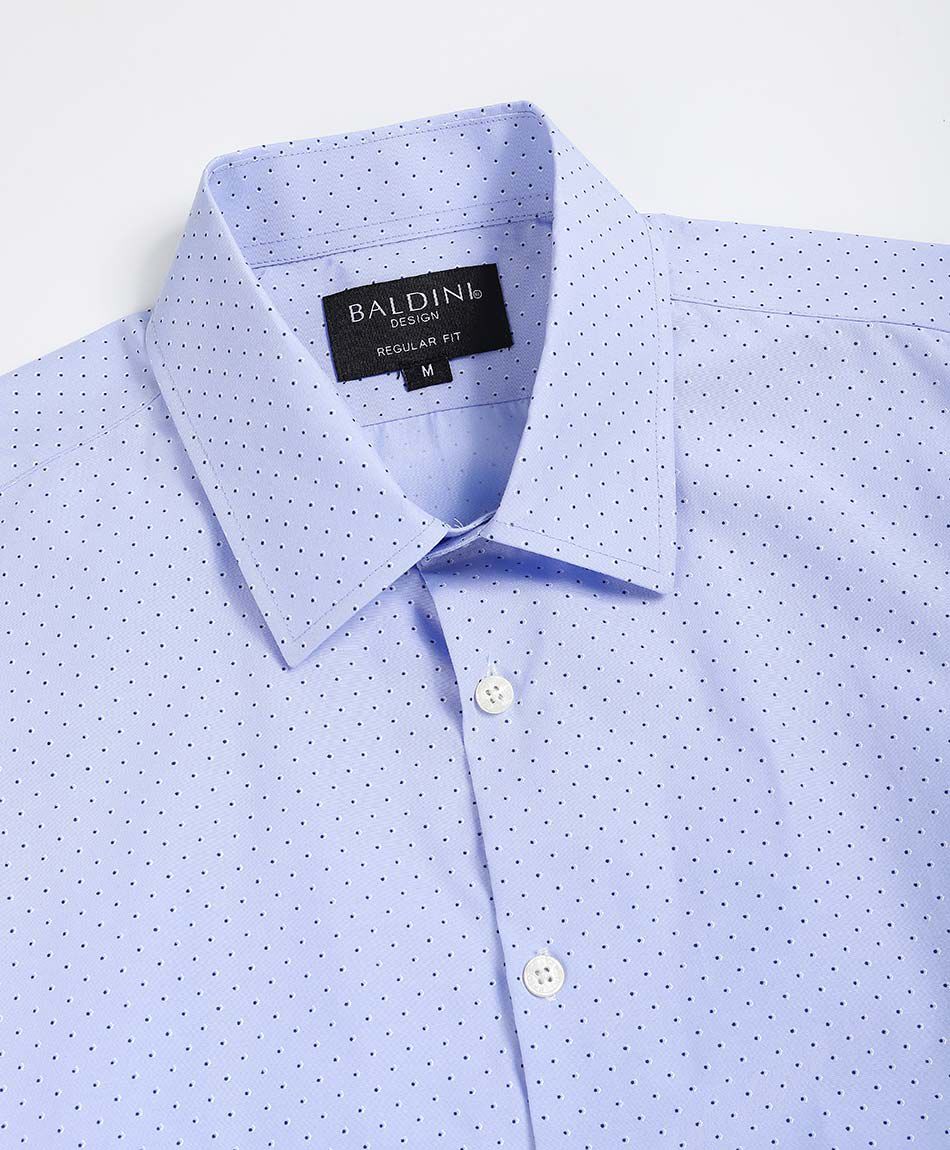 Camisa hombre dise&ntilde;o formal celeste