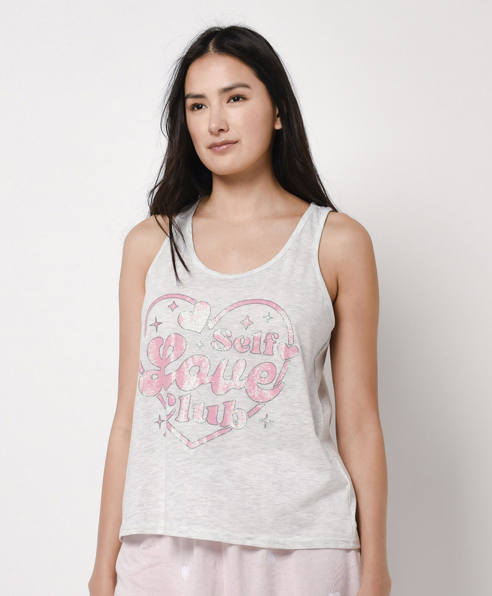 Pijama mujer short self love Pijama mujer short self love