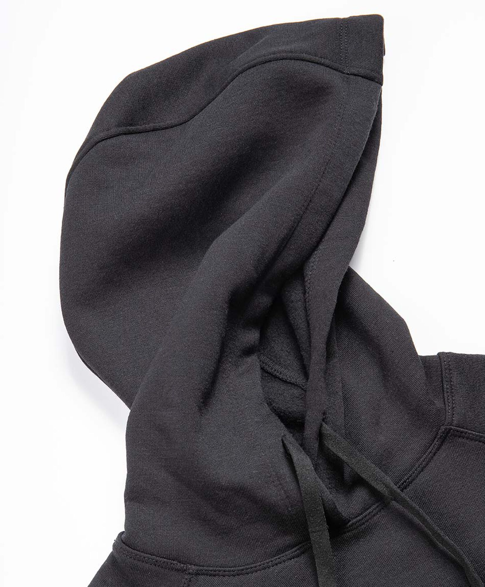 Polerón niña negro gorro Polerón niña negro gorro