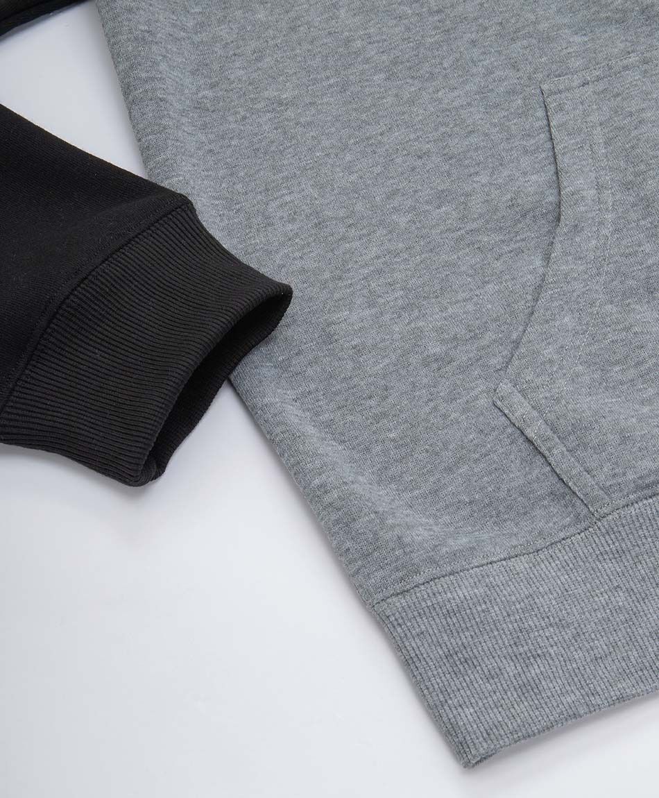 Poler&oacute;n deportivo hombre black and grey