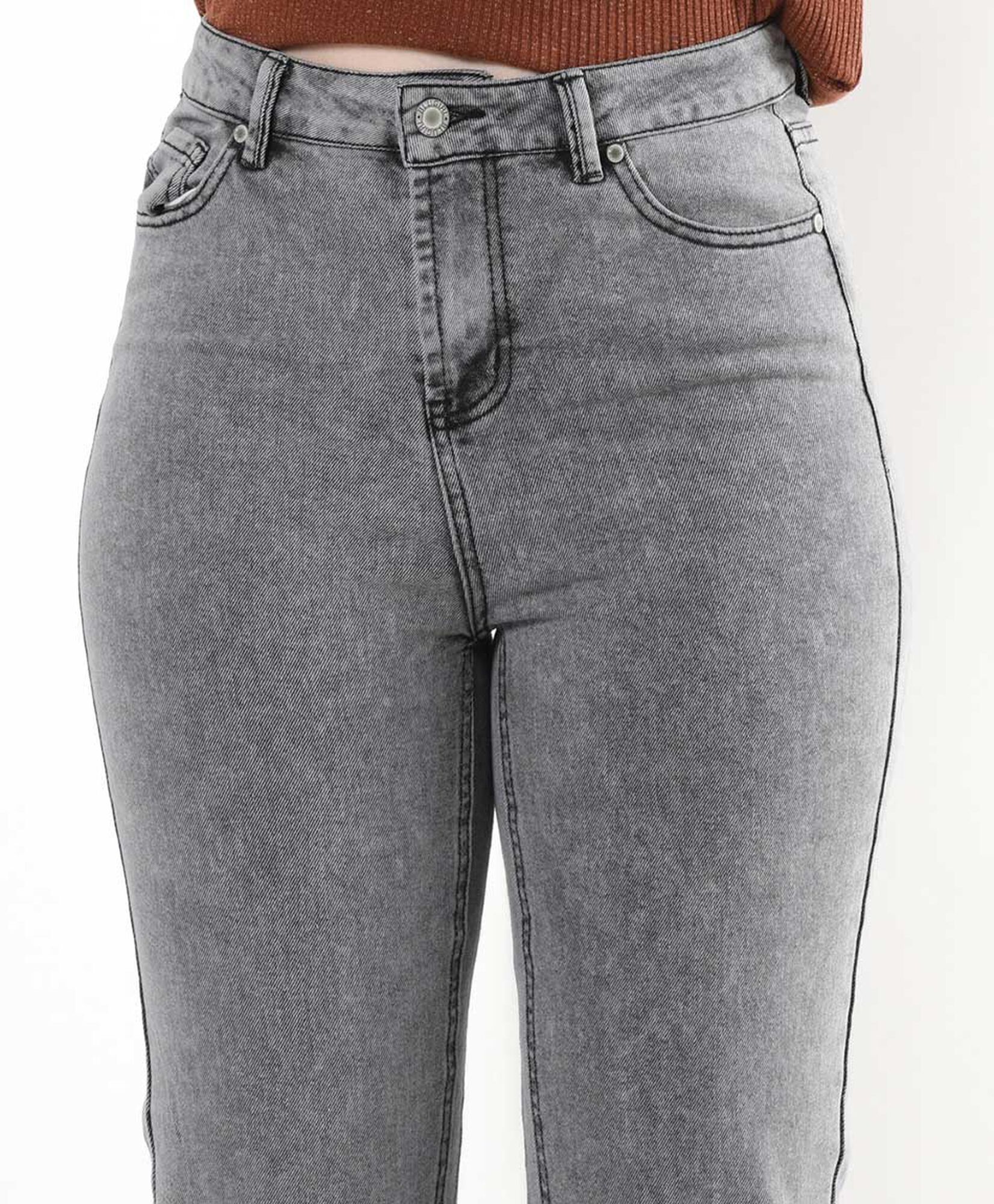 Jeans mujer gris flare Jeans mujer gris flare