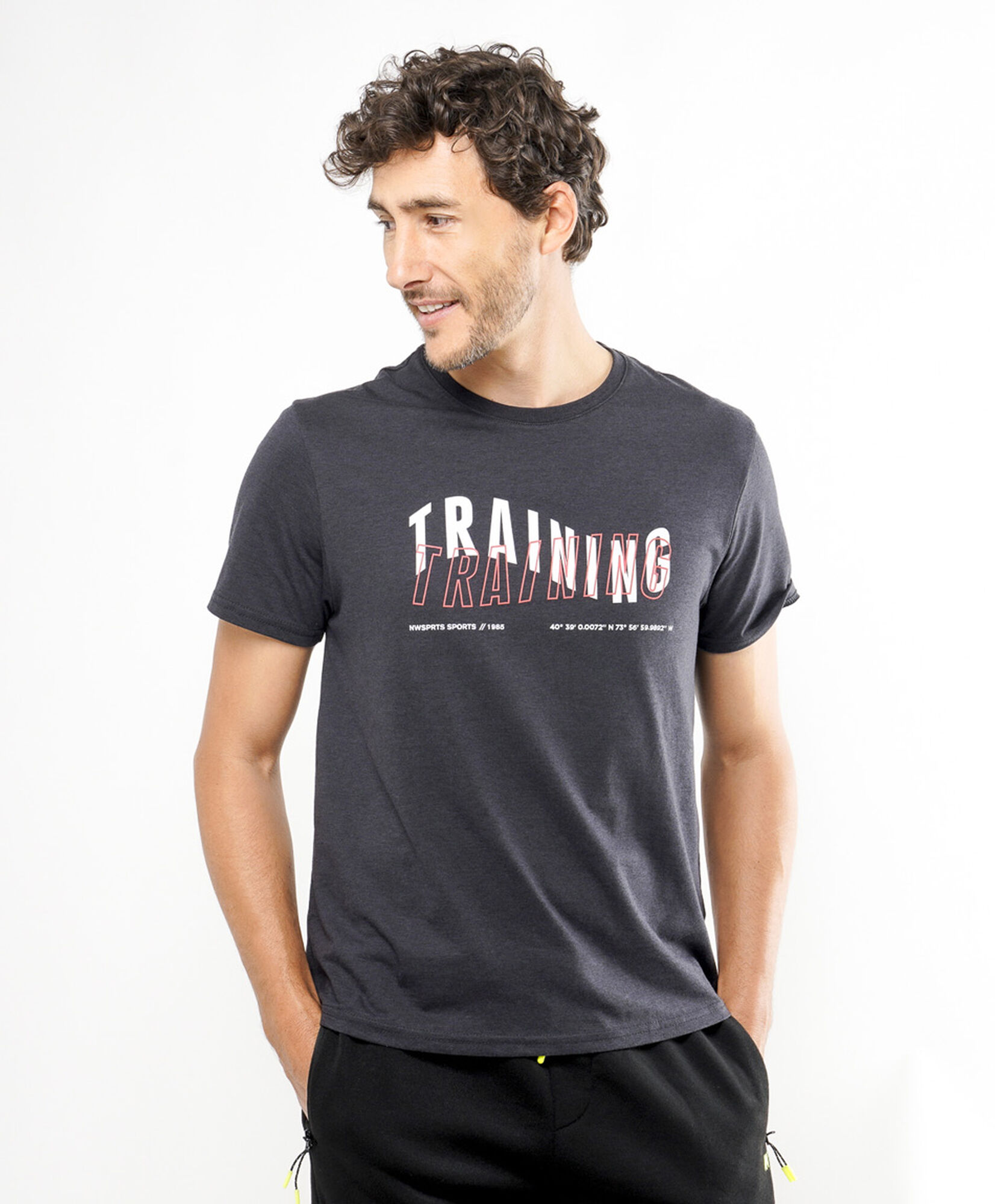 Polera deportiva hombre training Polera deportiva hombre training