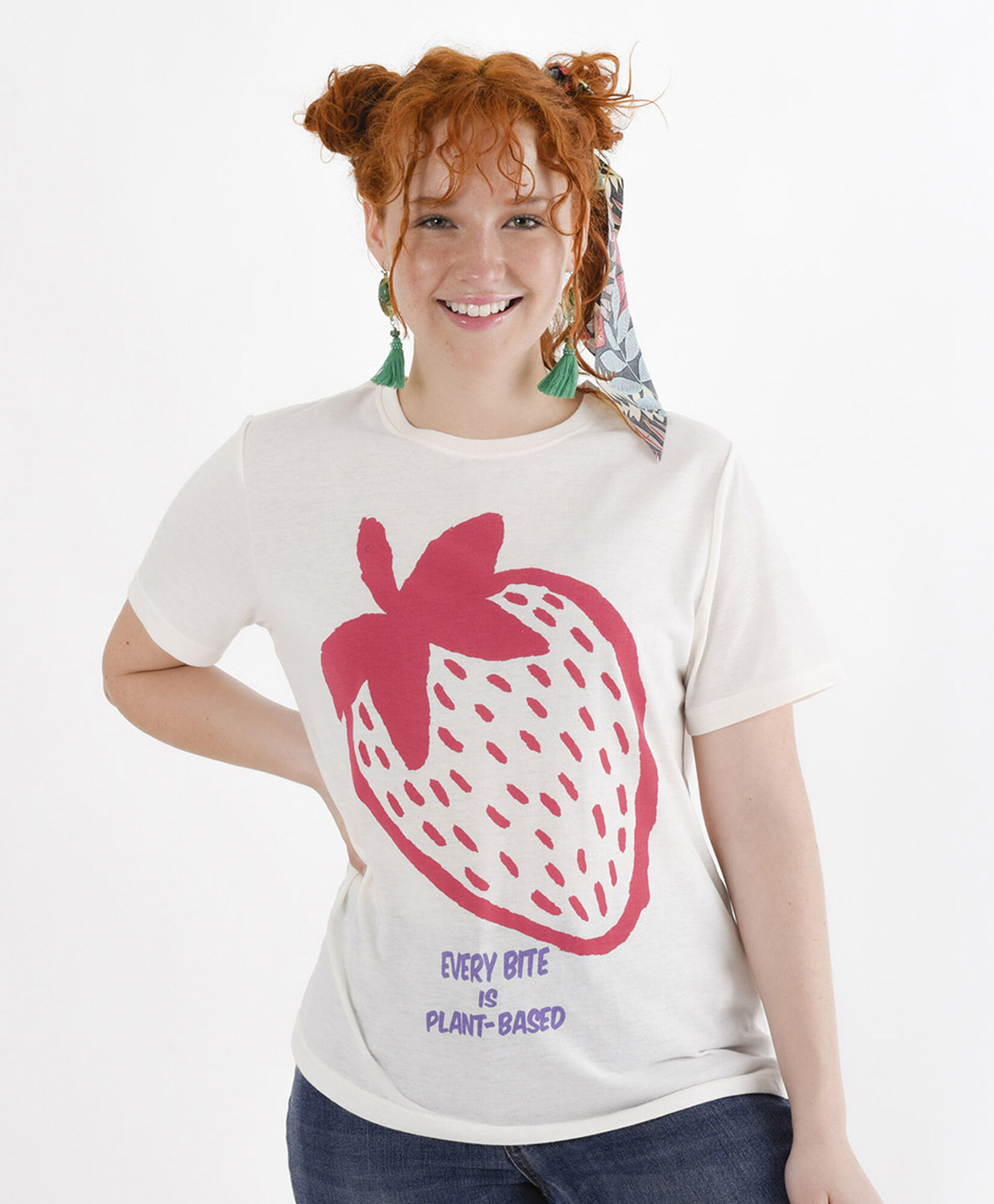Polera mujer frutilla Polera mujer frutilla