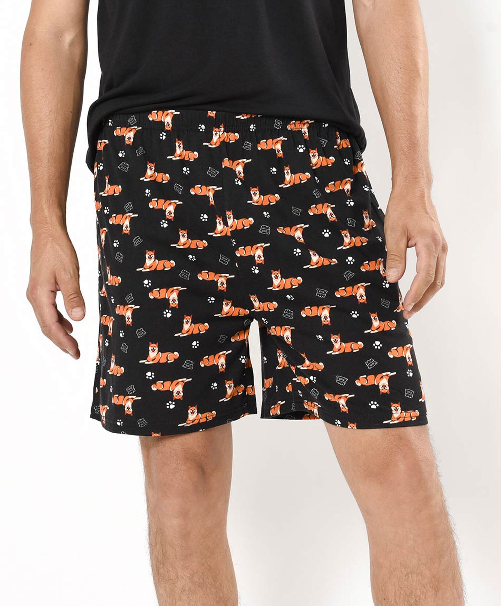 Pijama hombre estampado shiba inu Pijama hombre estampado shiba inu