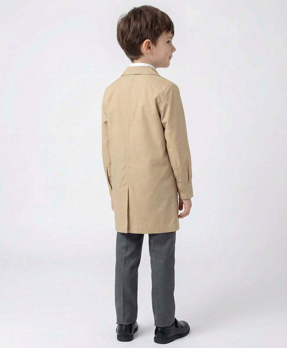 Cotona escolar caf&eacute;