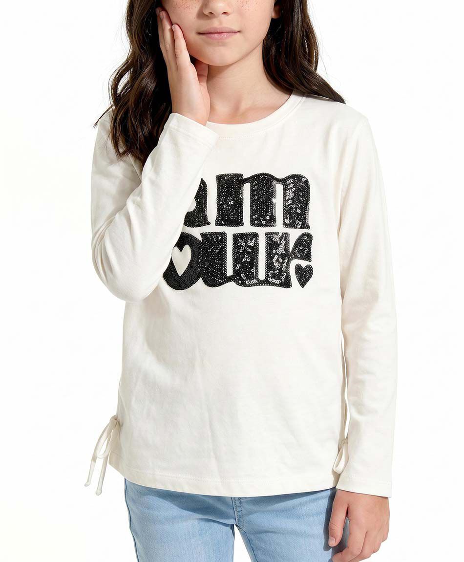 Polera ni&ntilde;a amour