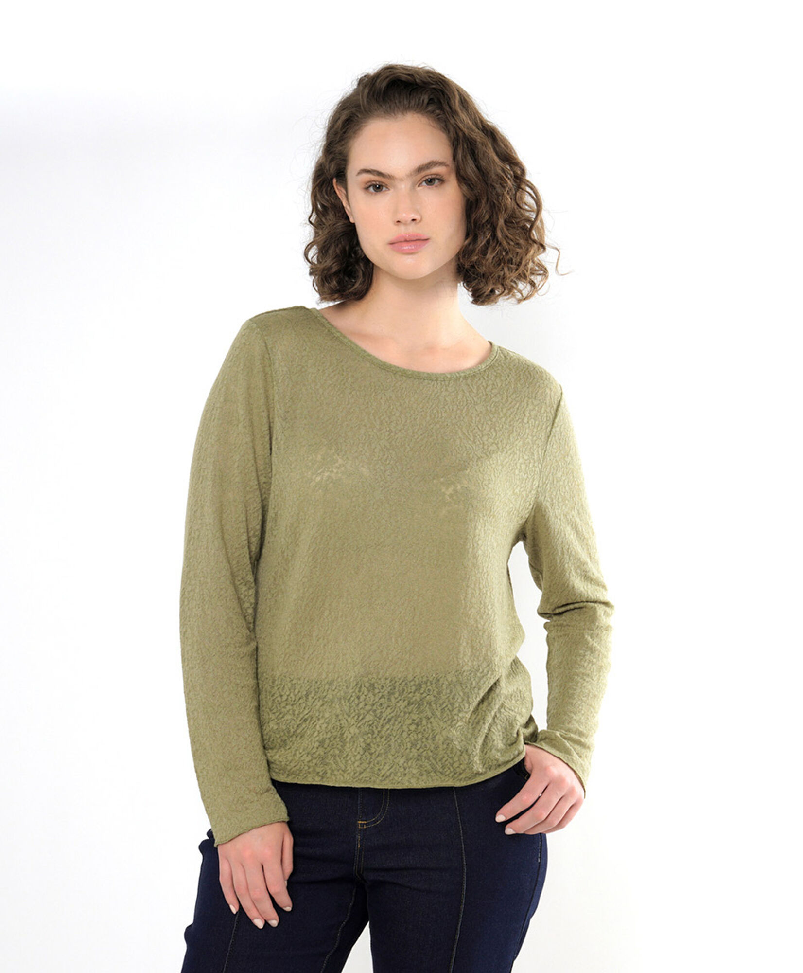Polera mujer diseño translúcida Polera mujer diseño translúcida