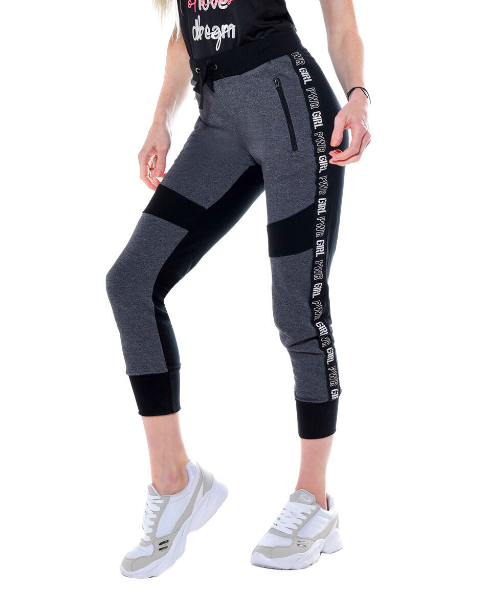 Pantalon deportivo  cierres