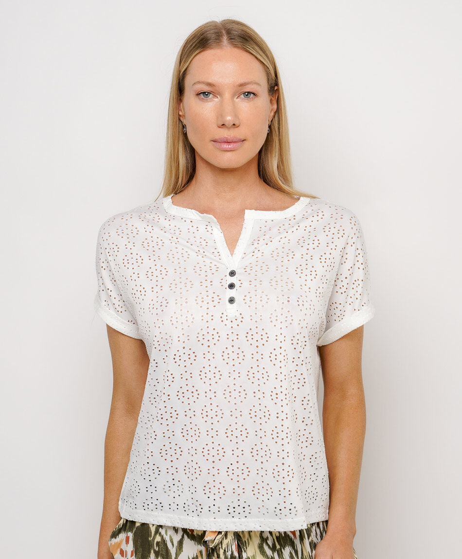 Polera mujer dise&ntilde;o acanalada