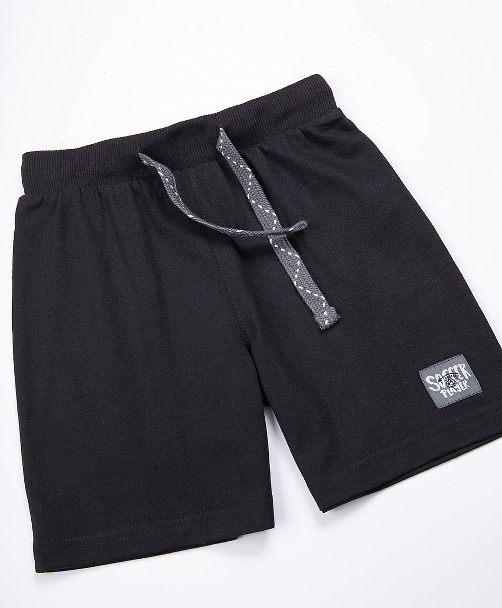 Short bebé básico negro Short bebé básico negro