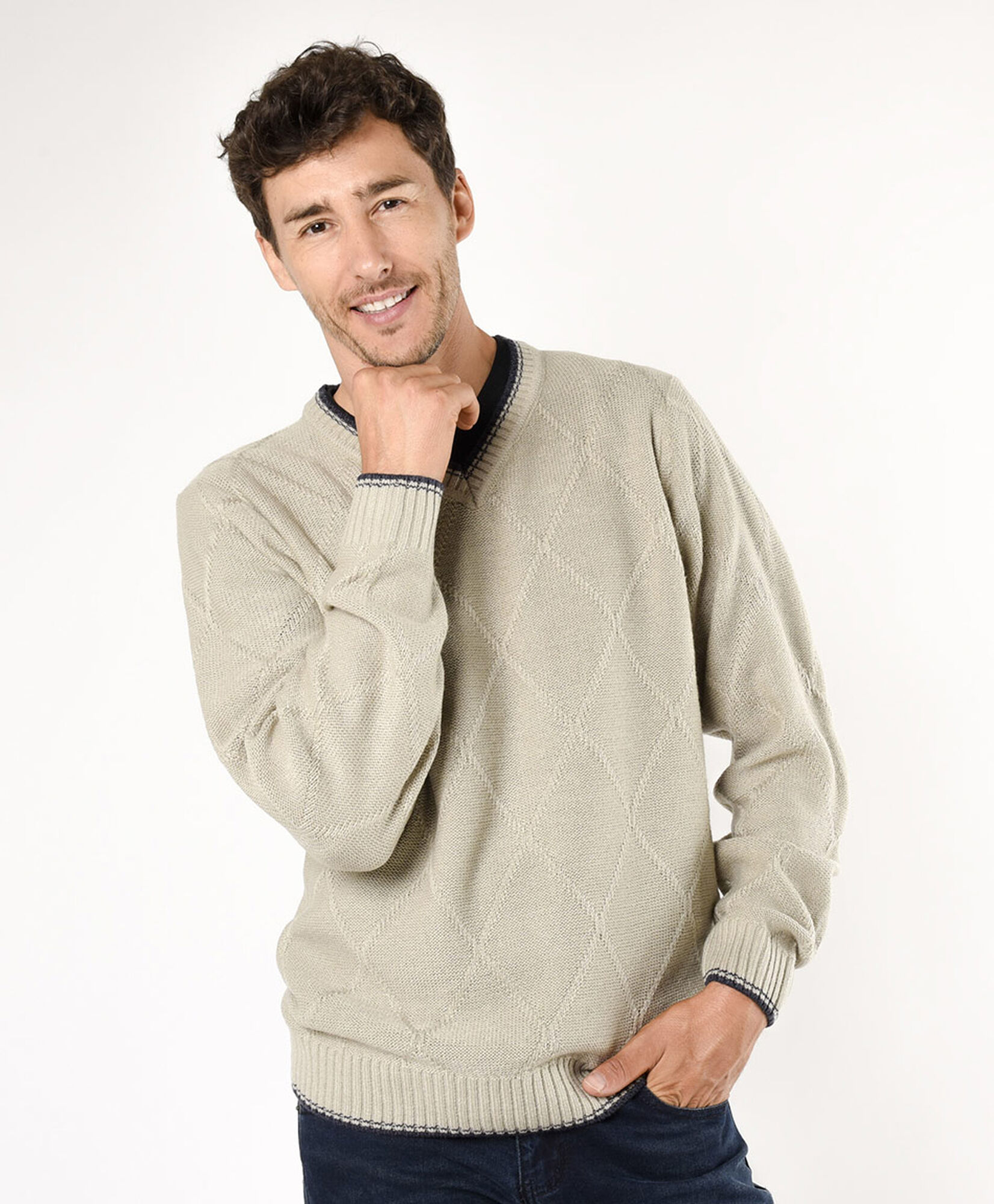 Sweater hombre rombos Sweater hombre rombos