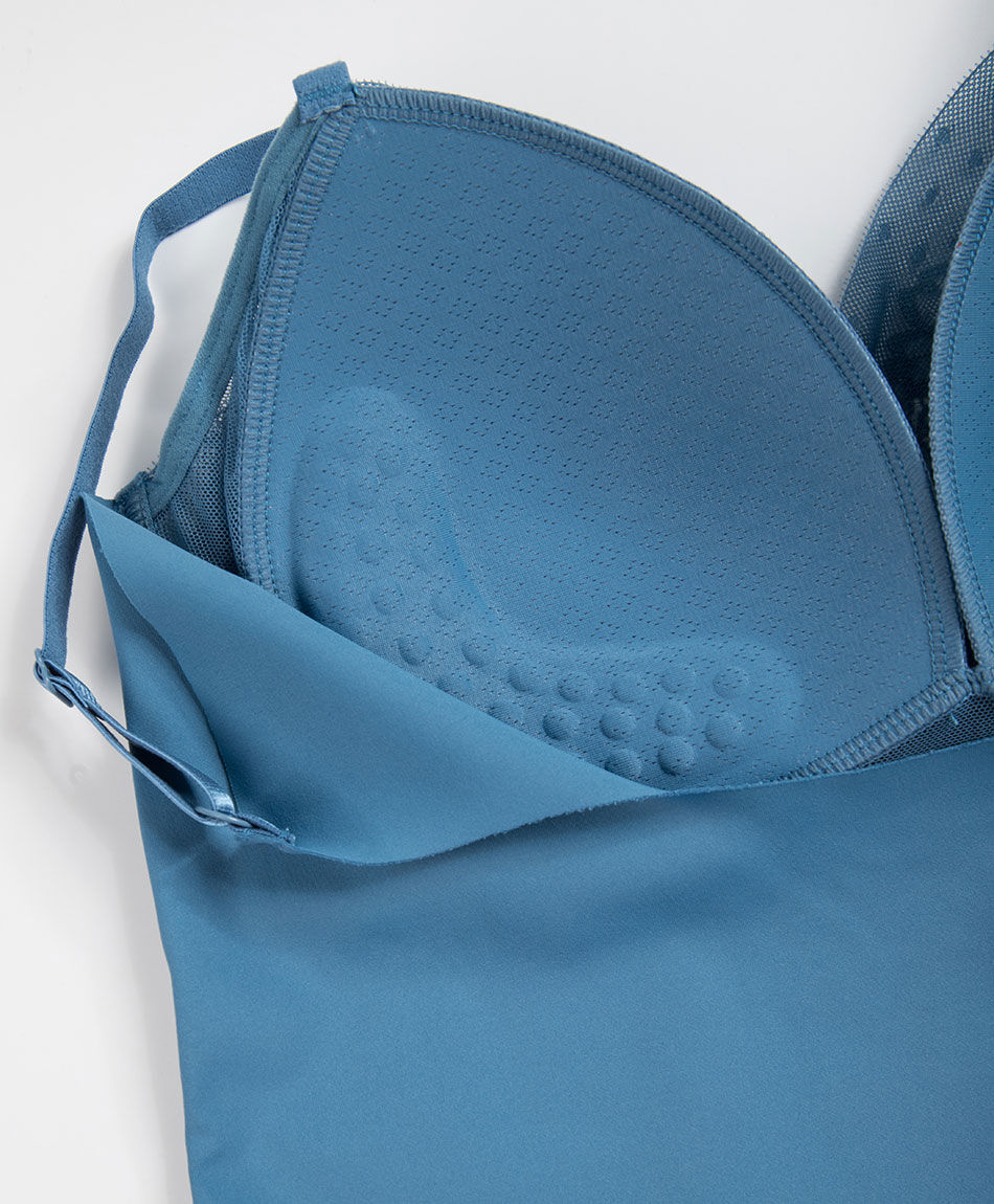 Bralette mujer seamless pretina ancha