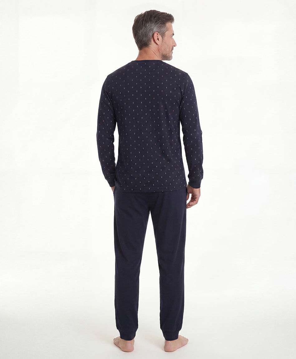 Pijama hombre puntos colores