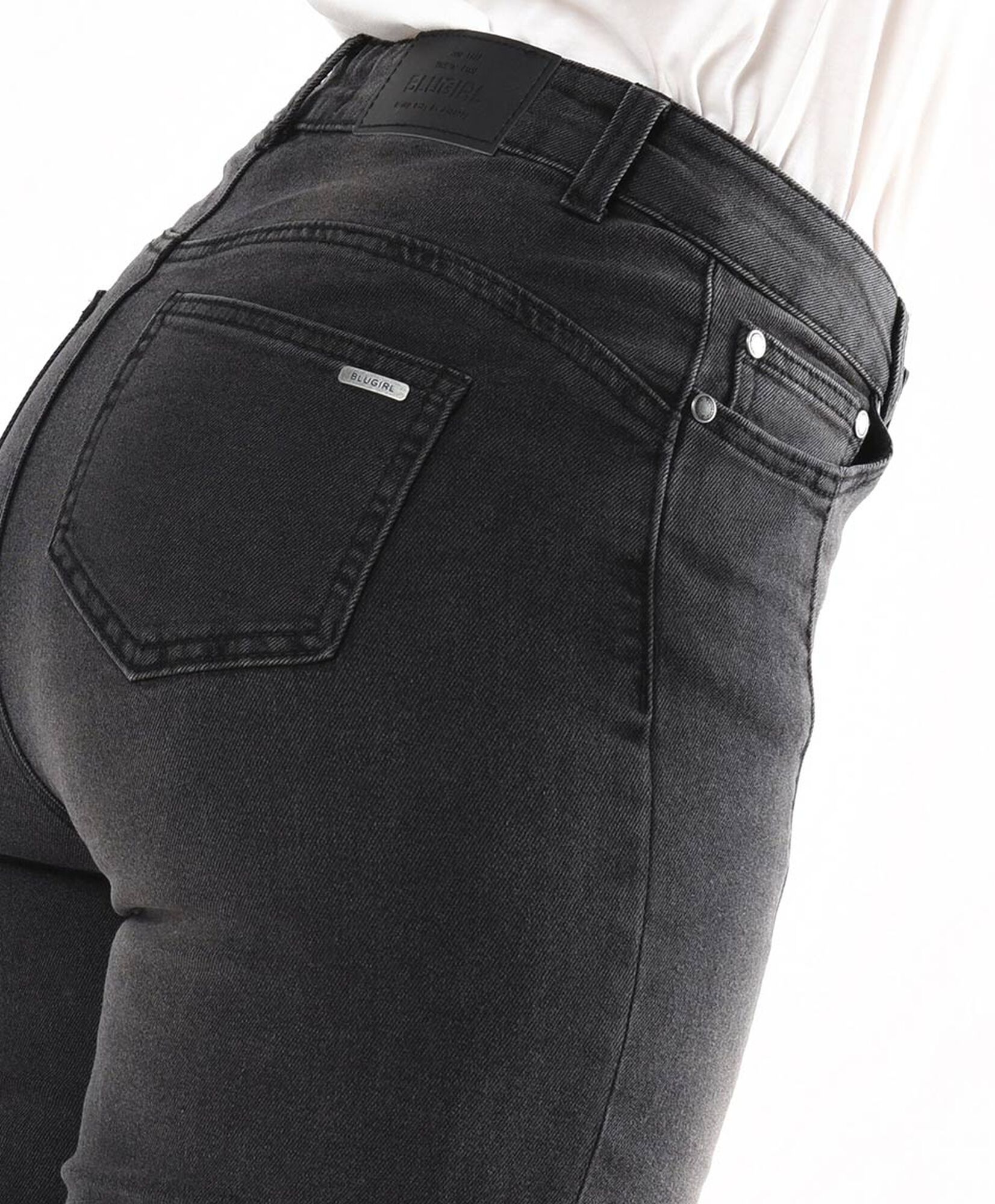 Jeans mujer costuras basta abierta flare Jeans mujer costuras basta abierta flare