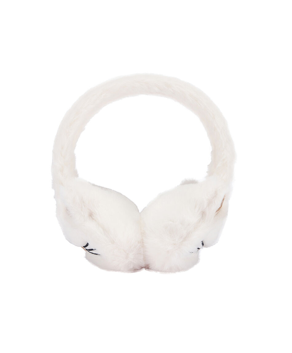 Orejeras ni&ntilde;a gatito