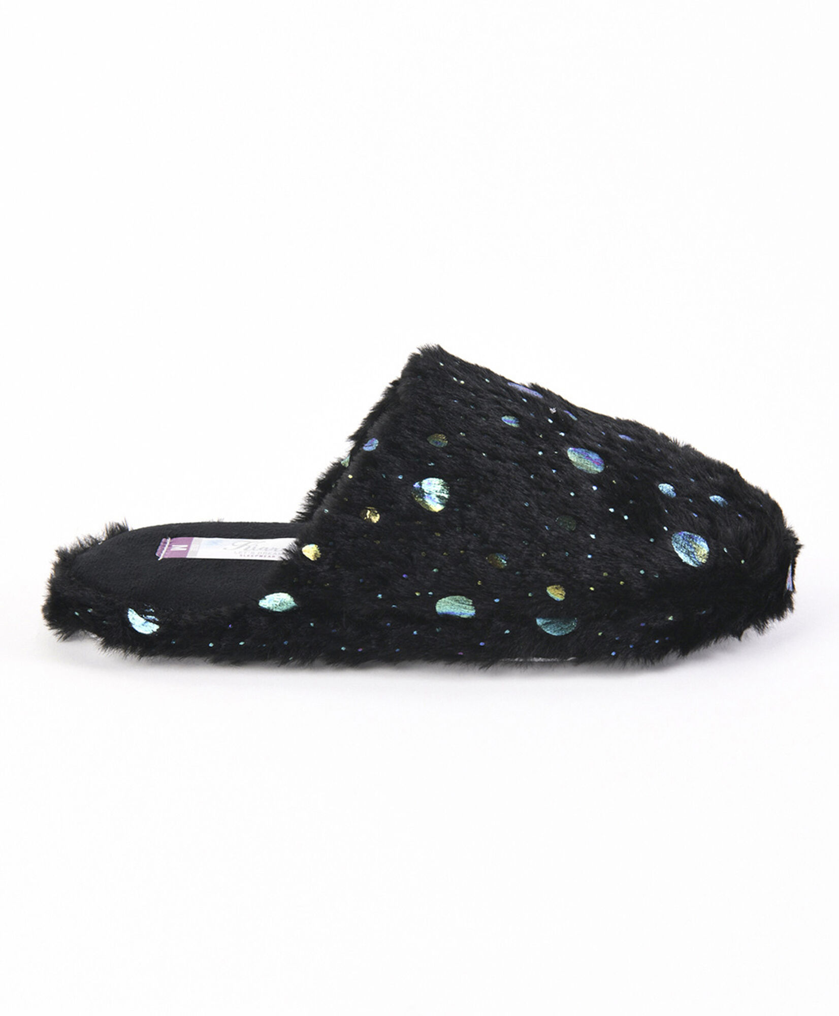 Pantufla mujer puntos brillantes Pantufla mujer puntos brillantes
