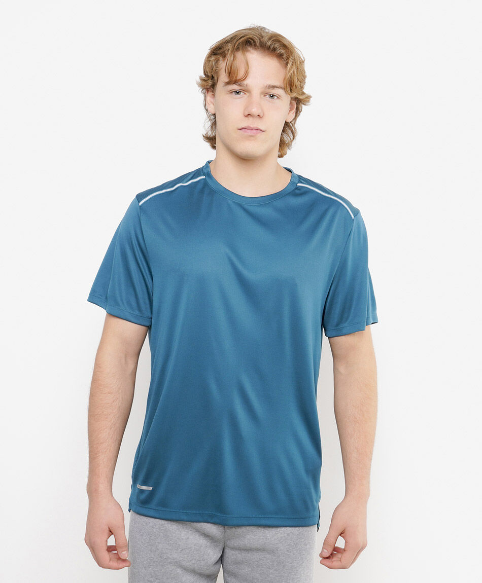 Polera deportiva hombre doble l&iacute;nea