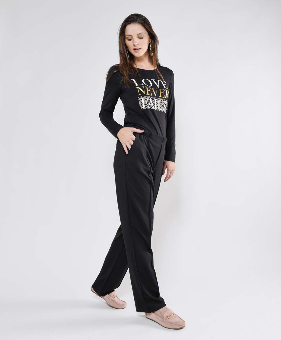 Pantal&oacute;n mujer costuras bolsillos
